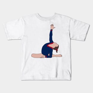 Jade Carey Gymnastics Drawing Kids T-Shirt